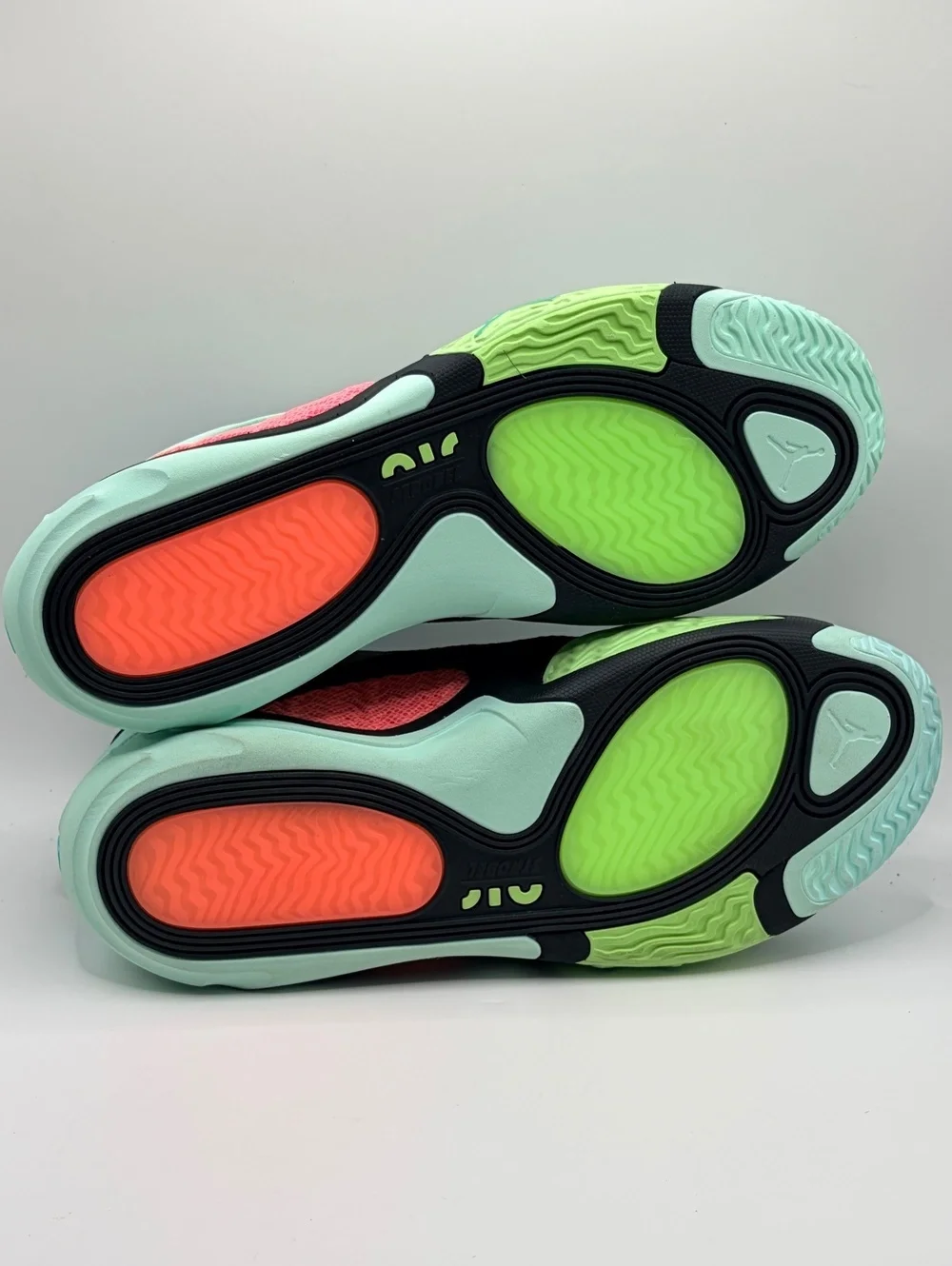 Nike Air Jordan Tatum 2 Vortex Mint Foam Lava Glow Basketball Shoes Size 13